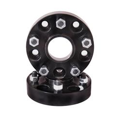 Wheel Spacers, Aluminum, 1.5 in. Thick, 5 x 5.5 in. Bolt Circle, Jeep, Pair