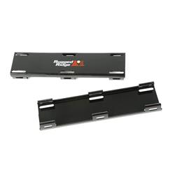 This pair of 10-inch black plastic light covers fit the 15209.12 LED light bar.
