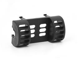 A/C Vent Switch Housings, Vent Mount, Plastic, Black, Pair
