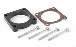Throttle Body Spacer, Aluminum, Black Anodized, .500 in Thick, Jeep, Kit