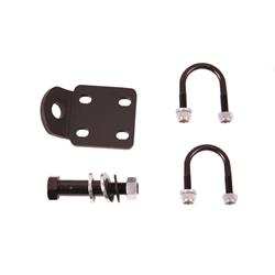 Steering Damper Bracket, Heavy Duty, Steel, Black, Jeep, Crossover Steering, Each