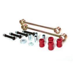 Sway Bar End Links, Red Polyurethane Bushings, Rear, Jeep, 2.5 in. of lift, Kit