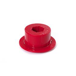 Control Arm Bushing, Upper Front, Polyurethane, Red, Jeep, Each