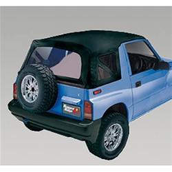 Soft Top, Rugged Ridge XHD, Vinyl, Black Denim, Geo, Suzuki, Each