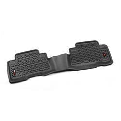 Floor Mat, Floor Liners, Second Row, Thermoplastic, Black, FJ Cruiser, Each