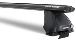 Roof Rack Kit, Vortex 2500 Black 2 Bar, Chevrolet Malibu 9Th Gen 4Dr Sedan Bare Roof 16 To 22