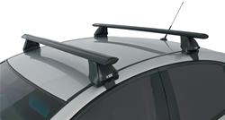 Roof Rack Kit, Vortex 2500 Black 2 Bar, Chevrolet Cruze 1St Gen (Incl. Cruze Limited) 4Dr Sedan 11 To 16