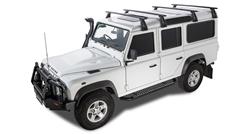 Roof Rack Kit, Vortex RL210 Black 4 Bar, Land Rover Defender 110 4Dr 4Wd 93 To 94