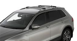 Roof Rack Kit, Vortex Stealthbar Black 2 Bar, Acura Rdx 4Dr SUV With Roof Rails 13 To 18