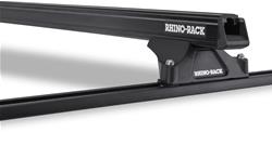 Roof Rack Kit, Heavy Duty RLTP Trackmount Black 2 Bar, Chrysler Grand Voyager 4Dr Van 01 To 03