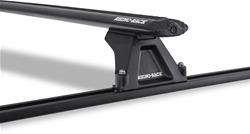 Roof Rack Kit, Vortex RLTF Trackmount Black 2 Bar, Toyota Previa 5Dr Wagon (Excl. Sun Roof) 91 To 97