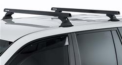 Roof Rack Kit, Heavy Duty RCH Black 4 Bar, Chevrolet Suburban 4Dr SUV With Flush Rails 15 To 20