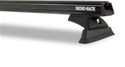 Roof Rack Kit, Heavy Duty RCH Black 2 Bar, Toyota Highlander Gen3, Xu50 4Dr SUV With Flush Rails 14 To 19