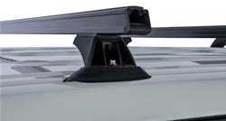 Roof Rack Kit, Heavy Duty RCH Black 2 Bar, Lexus Lx 570 4Dr SUV 08 To 15