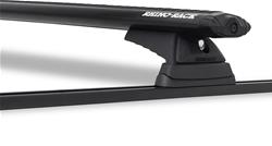 Roof Rack Kit, Vortex RCL Trackmount Black 2 Bar, Nissan Titan (Incl. Xd) 4Dr Pick Up Crew Cab 16 To 22