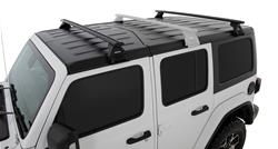 Roof Rack, Vortex RL110, Aluminum, Black, Jeep, Kit