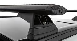 Roof Rack Kit, Vortex RCL Black 2 Bar, Hyundai Tucson Gen 3 - Tl/Tle/Tl2/Tle2 (PRe Facelift) 5Dr SUV With Flush Rails 16 To 18