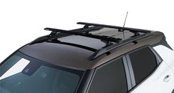 Roof Rack Kit, Vortex RCL Black 2 Bar, Buick Enclave Gen2 5Dr SUV With Flush Rails 18 To 22