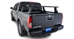 Truck Bed Rack, Reconn-Deck, 2 NS Bars, Aluminum, Black Powdercoated, Nissan, Kit