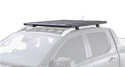 Roof Rack, Pioneer Platform, 51.00 in. x 56.00 in., Aluminum, Black Powdercoated, RX100 Legs, Kit