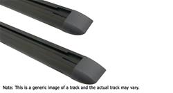 Roof Rack Components, Alloy Bar 2000Mm Blk (1Ea)