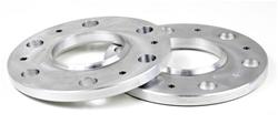 Wheel Spacers, Aluminum, 0.500 in. Thickness, 6 x 5.50 in. Bolt Circle, Chevy, GMC, Pair