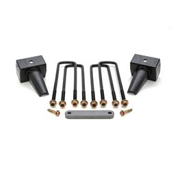 Suspension Lift, Leaf Spring Block, Cast Iron, Rear, 4.0 in., Ford, Kit