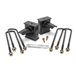 Suspension Lift, Leaf Spring Block, Cast Iron, Rear, 6.5 in., Ford, Kit