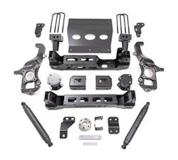 Suspension Lift Kit, Front and Rear, 6 in. Lift, Rear Shocks, Ford, Kit