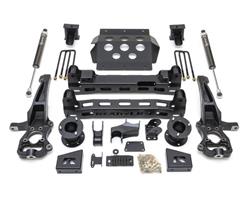 Suspension Lift Kit, Front and Rear, 4 in. Lift, Rear Shocks, Chevy, GMC, Kit