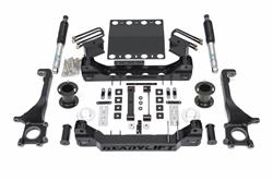 Suspension Lift Kit, 6 in. Front, 5 in. Rear Lift, Strut Extension Front, Lift Block Rear, Rear Bilstein 5100 Rear Shock, Toyota, Kit