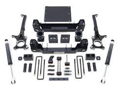 Suspension Lift Kit, 6.00 in., Front Knuckles, Crossmember, and Spacers, Rear Blocks, Falcon 1.1 Shocks, Differential Drop Mount, Toyota, Kit