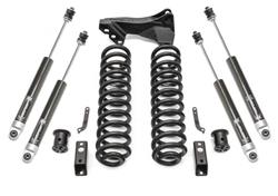 Suspension Lift Kit, Leveling, 2.50 in., Front Coil Springs, Rear Spacer, Falcon 1.1. Front/Rear Shocks, Diesel, Ford, Kit