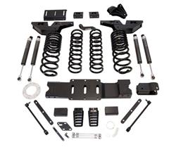 Suspension Lift Kit, Front and Rear, 4.5 in. Front Lift/3 in. Rear Lift, Front and Rear Shocks, RAM, Kit