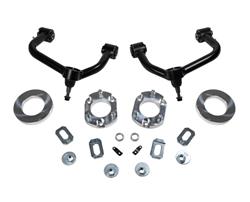 Suspension Lift Leveling, 3.00 in., Front Coil Springs Spacers, Control Arms, Hardware, Ford, Kit