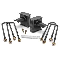 Lift Block, Rear, 6.0 in. Lift Block, With 2-Piece Driveshaft, Ford, Kit