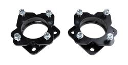 Suspension Leveling Kit, Suspension Lift Spacers, Strut Spacer, 1.5 in. Lift, Steel, Black, Front Suspension Leveling, Toyota, Pair