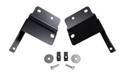 Fender Braces, Inner Fender Brackets, Fender Liner to Inner Fender, Steel, Black, Chevrolet, GMC, Pair