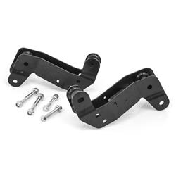 Control Arm Mounts, Caster Correction Bracket, Steel, Black, Ram, Kit