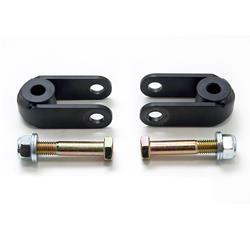 Shock Extensions, Steel, Black, for Use On Models with 3 in. Block Rear Lift, Chevy, GMC, Pair