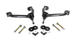 Control Arms, SST Tubular, Lifted/Leveling, Steel, Black Powdercoated, Front Upper, Chevrolet, GMC, Pair