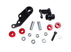 Differential Carrier Drop Spacers, Steel, Black Powdercoated, Toyota, Kit