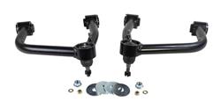 Control Arms, SST Tubular, Lifted/Leveling, Steel, Black Powdercoated, Front Upper, Toyota, Pair