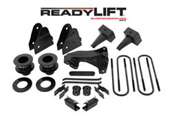 Suspension Lift, Spacer, Leaf Spring Block, Front, 3.5 in. Lift, Rear 1.0 in. or 3.0 in. Lift, Ford, Kit