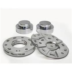 Suspension Lift, Strut Extensions, Spring Spacers, Front 1-1.500 in., Rear 1.000 in., GM, Kit