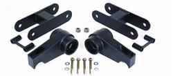 Suspension Lift, Torsion Bar Key, Shackles, Front 2.25 in., Rear 1.50 in., Chevy, GMC, Kit