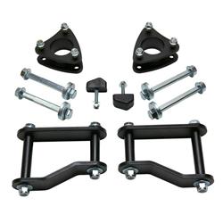 Suspension Lift, Front Strut Extension 2.5 in., Rear Shackles 1.5 in., for Nissan, Kit