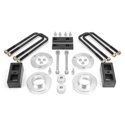 Suspension Lift, Coil Spacer/Leaf Spring Block, 3.0 in.Front , 2.0 in. Rear, Toyota, Kit