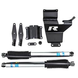 Steering Stabilizer, Dual, Inline, Bilstein, Zinc Plated, Ford, Kit