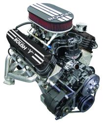 Short Deck Engine Carbureted 347R Dual Sump (Polished) 450 HP / 420 Lbs./Ft.